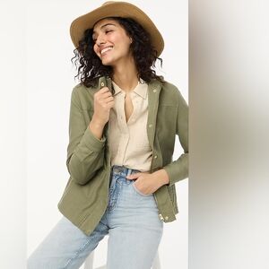 J Crew Utility Jacket, Medium